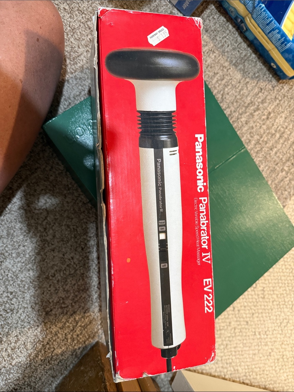Panasonic Handheld Heated Massager